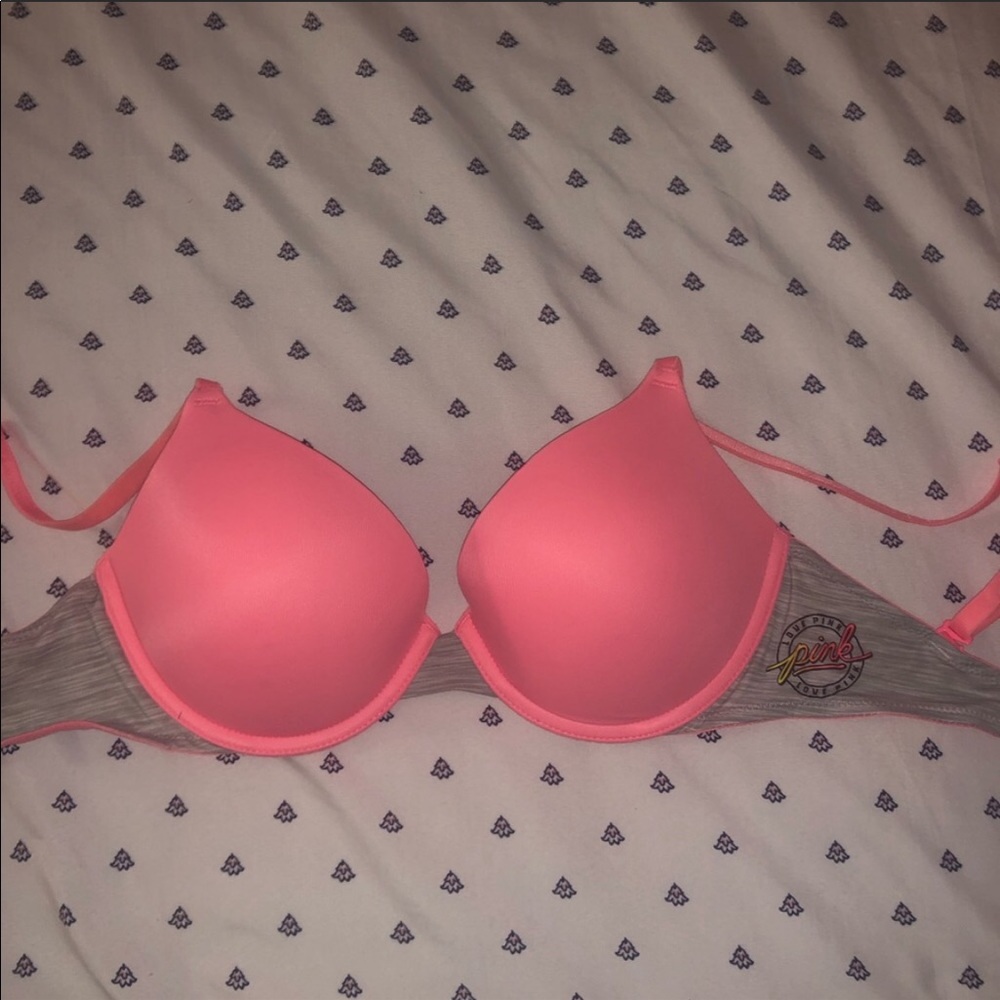 vs pink push up bra